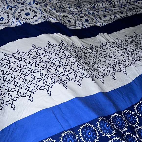 Vintage Lauren Taylor London Duvet Cover Pillow Covers Queen Full - Picture 13 of 16